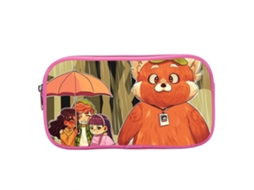Estojo para Lápis, Vermelho, Desenho Animado, Infantil AQUAFORGE