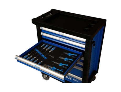 Brilliant Tools Bt153207 Armário de Ferramentas com 7 Gavetas e 207 Ferramentas Premium