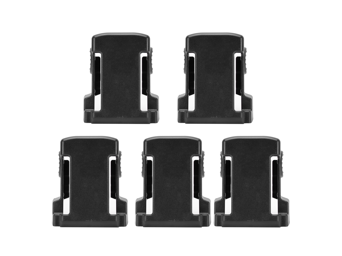 Suporte Mali de Bateria com Fivela Portátil para Bateria Preto