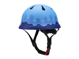 Capacete infantil ajustável para bicicleta e skate, resistente a impactos leves, azul, tamanho P/MARCA