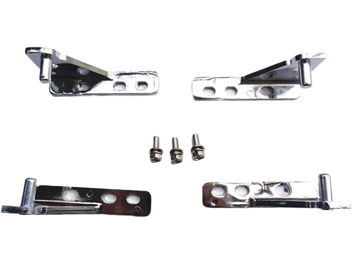 Conjunto De Dobradiças Para Porta Painel Controle Refrigerador Cozinha Restaurante Com Distância Entre Eixos 3, 5cm