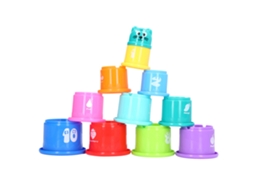 Brinquedo De Copo Empilhavel Para Bebês Brinquedo De Aprendizagem E Banho Crianças Copos Empilháveis De Banho