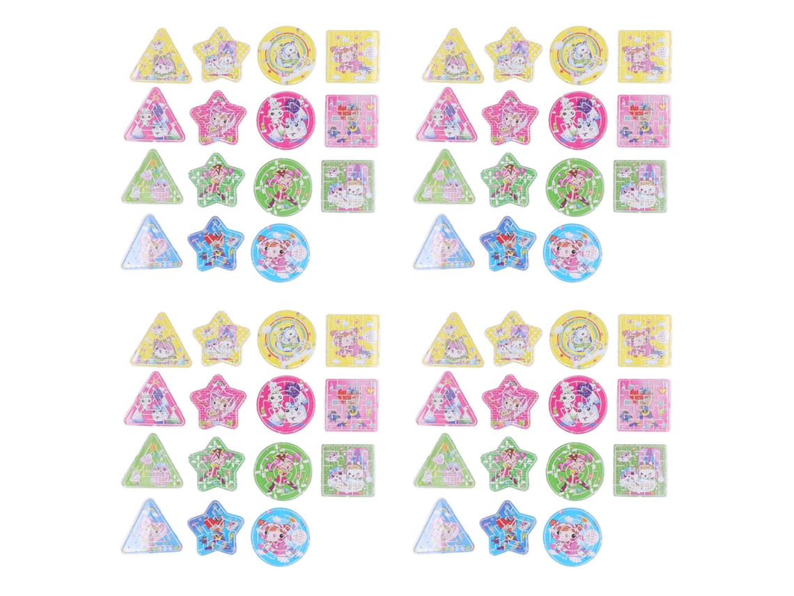 Mali 60 Brinquedos Labirinto Balanço Mini Puzzle Jogo Palma Treinamento Cérebro Infantil