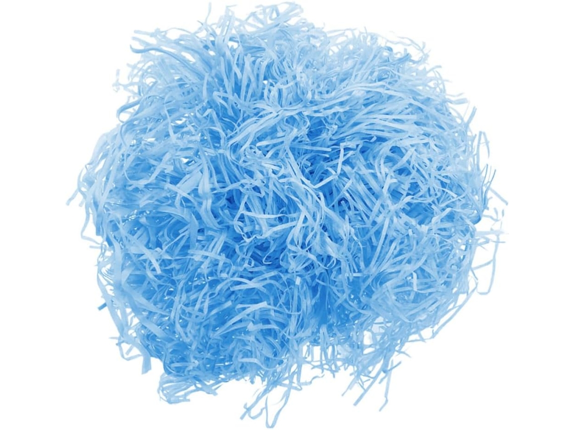 Fils De Raphia Bleu En Papier, 1 Pacote, Garniture Pour Boîte