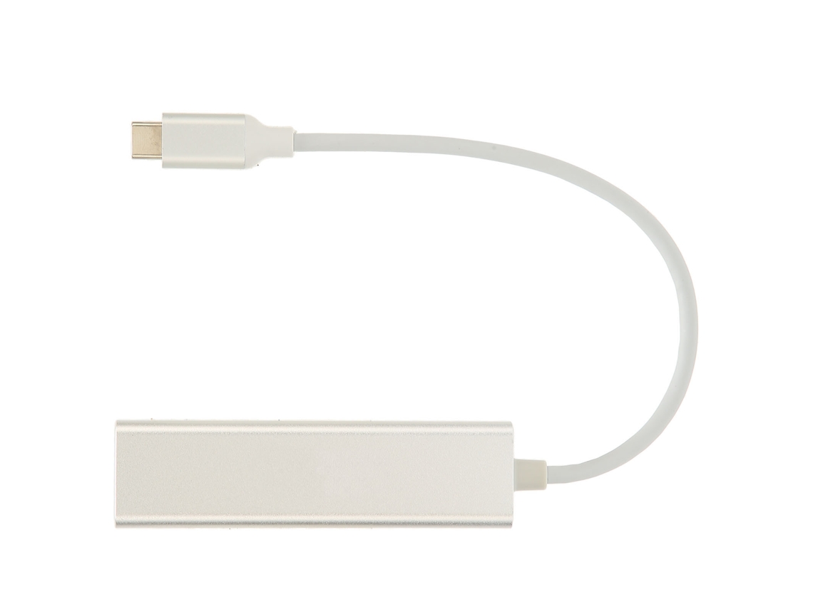 Aetheria hub Usb3.0 com 3 Portas e Cartão de Rede Gigabit Rj45 para Win, Linux e os X