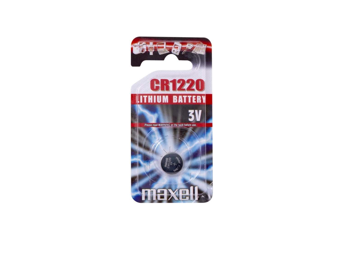 Maxell Cr1220 Bateria Descartável Lithium-Manganese Dioxide Limno2