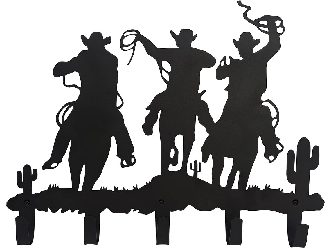 Cabides Decorativos (estilo Cowboy Do Oeste)