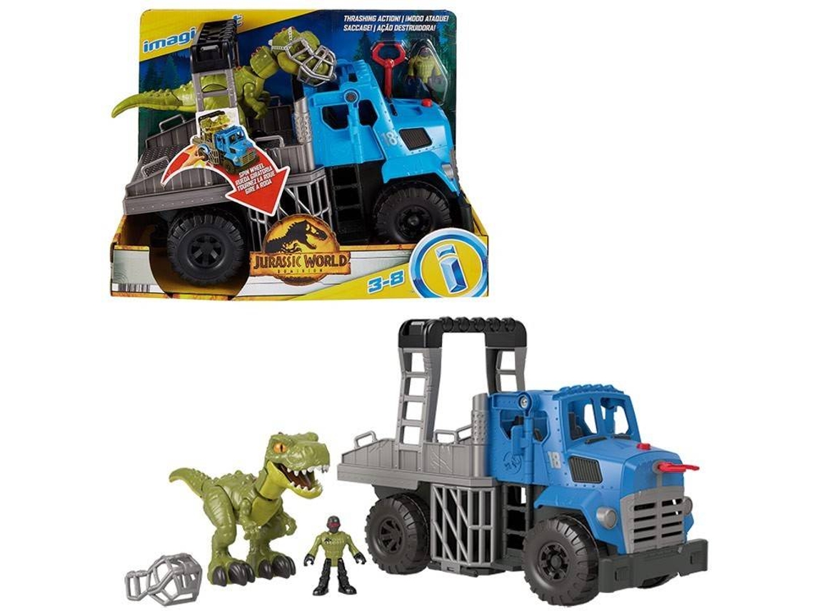 Figura IMAGINEXT Imaginext Jurassic World Camion Dinosaurios (Idade Mínima: 3 Anos)