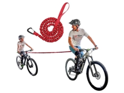 Correia de reboque, cabo elástico, cinta de reboque, cinto de tração de bicicleta mtb elástico de náilon corda de reboque pai-filho S/MARCA