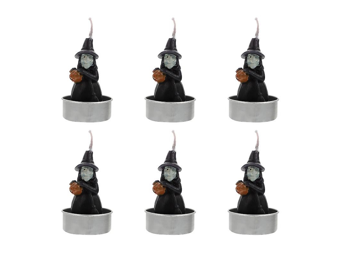 6 Unidades de Ceras de Bruxa para Decorações de Halloween ALLINLESS