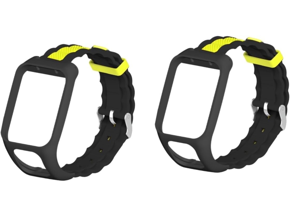 Conjunto De 2 Pulseiras De Silicone Para Relógio De Reposição