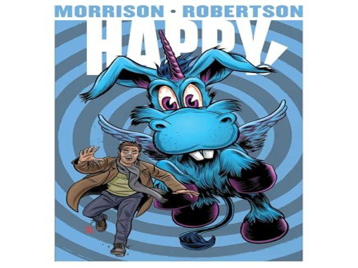 Livro Happy! Deluxe Edition de Grant Morrison (Inglês)