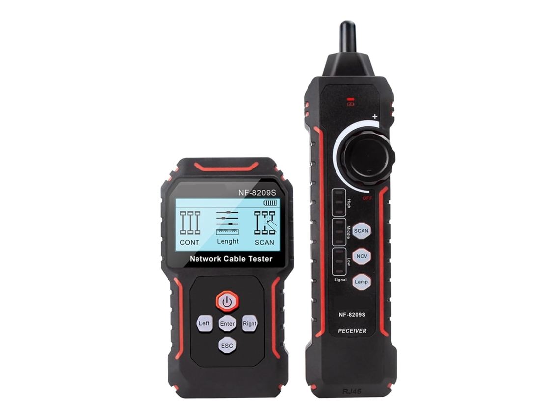 Traceur de Câbles SFUSHOS avec écran LCD, mesure de longueur pour réseau LAN