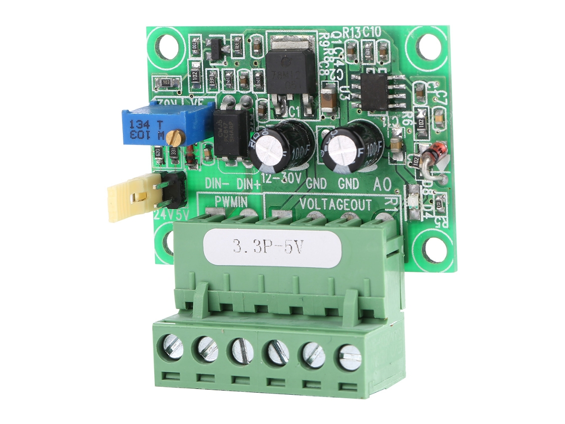 Laxiscreed Conversor Pwm 3.3v Para 0-5v Para Plc E Sinais Digitais A Analógicos