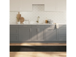 Vidaxl Tapete Retangular 60x300 Cm Bambu Preto