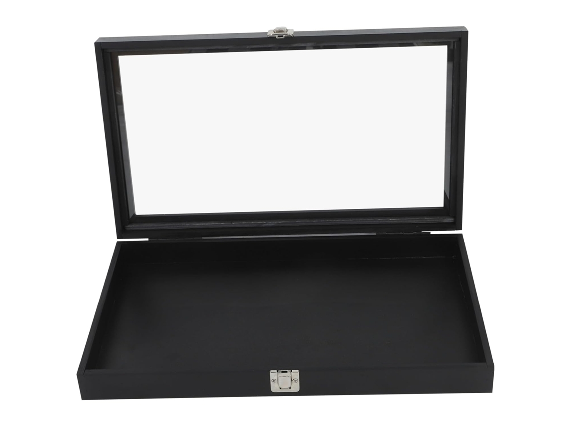 Vitrine Para Exemplares Com Fechadura, Vitrine De Madeira Para Coleção, Moldura De Apresentação