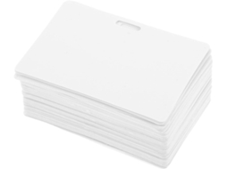 Conjunto De 50 Porta Crachás Horizontais Com Suporte Pendurar, Ideal Identificação E Exibição De Documentos