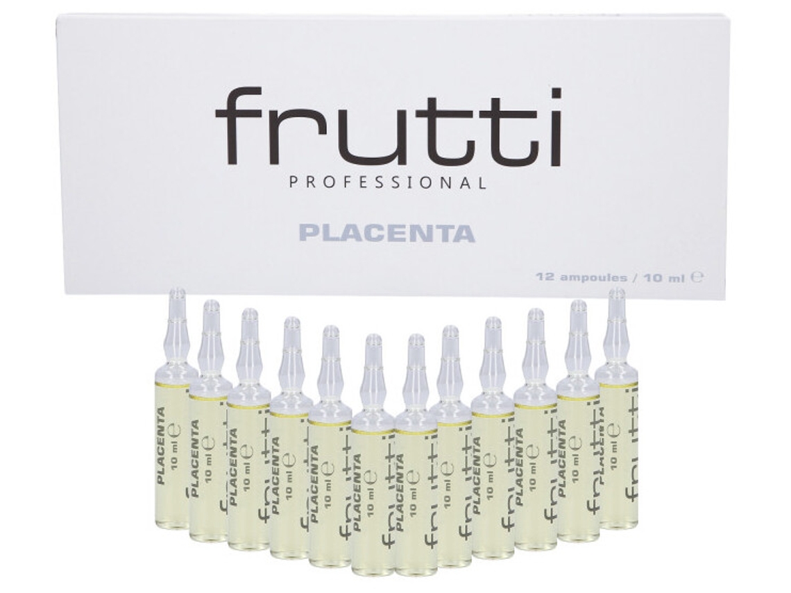 FRUTTI COSMETICS Ampolas de Placenta 12 X 10 ml