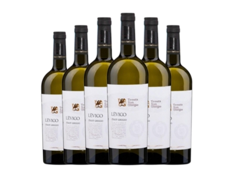 Vinho branco TENUTA SAN GIORGIO Levigo Pinot Cinza Veneto Jovem (0.75 L - 6 Unidades)