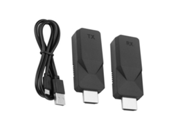 Transmissão De Vídeo Hd Exlinsor Com Amplificação De Sinal Hdmi Para Rj45