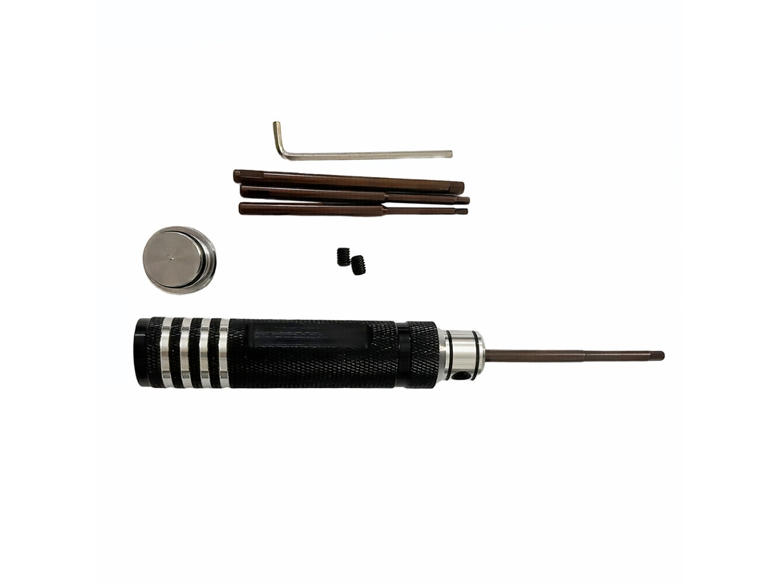 Conjunto de 4 Chaves Fendas em 1, Kit Ferramentas Multifunções Reparações em Automóveis, Barcos, Aviões, Helicópteros e Drones Telecomandados. MDUG