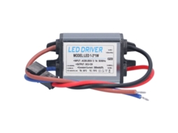 Driver Led Transformador Ac85 265v Dc3 12v 300ma Ip65 Alumínio Lâmpadas Led | S/MARCA