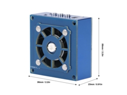 Ventilador De Aspiração De Fumaça Para Solda Laxiscreed Com Lâmpada Uv E 10.000 Rpm