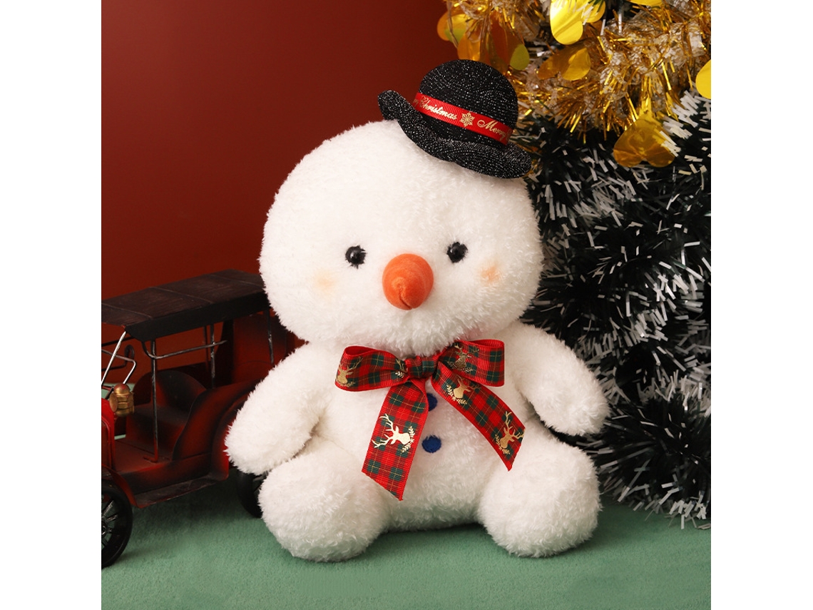 Almofada/boneco, Pelúcia, Almofada para Sofá MDUG (boneco de Neve de Natal de Pelúcia 15cm)