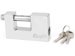Cadeado de Segurança com Cadeado para Porta de Garagem 90 Mm com 3 Chaves CHABERLU