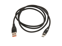 Mali cabo de Carregamento Magnético 9 Pinos Type C 120w Super Rápido com Adaptador para Celular e Notebook 1m