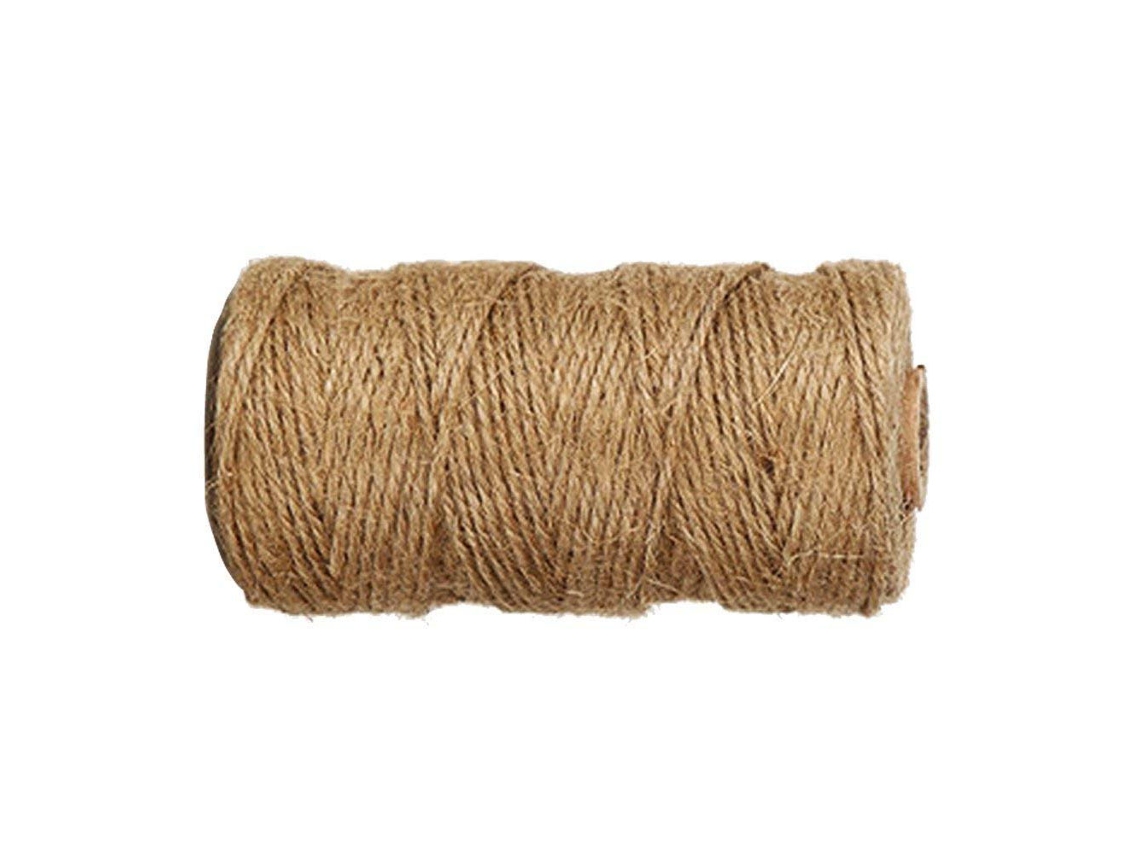 Corda De Juta Natural 90 Metros, Corda Para Presentes, Embalagem, Artesanato