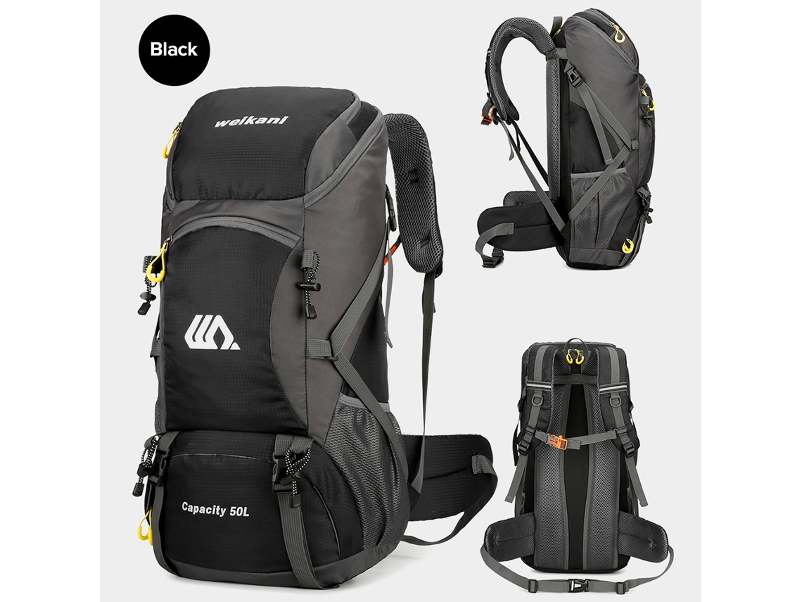 Mochila Resistente À Água 50l para Trekking Camping