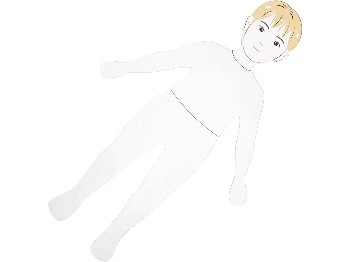 Régua de plástico para design de moda, molde para figuras, ideal para esboços e criação de roupas. Conjunto perfeito para jovens.