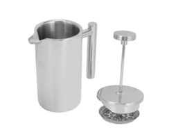 Cafeteira Francesa de 350 Ml, Aço Inoxidável, Dupla Camada, Filtrado Isolado SUNNY SPACES
