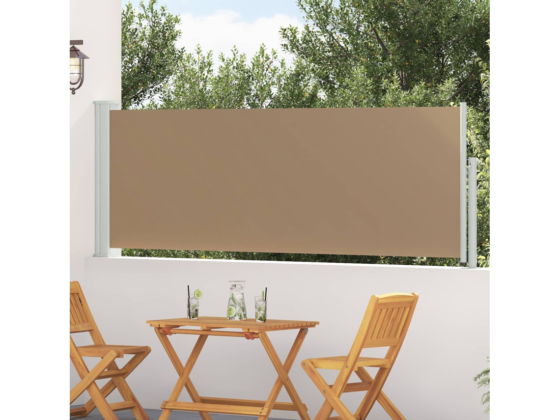 Vidaxl Toldo Lateral Retrátil 300 X 100 Cm Poliéster Retangular