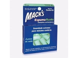 Tampões Auriculares de Espuma MACK S