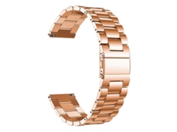 Lurelia Pulseira De Substituição Em Aço Inoxidável Ouro Rosa, Compatível Com Samsung Galaxy Watch3 41 Mm