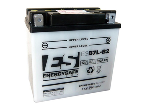 Pacote de Ácido de Bateria de Motocicleta Incluído Energy Safe Esb7L-B2 12V/8Ah