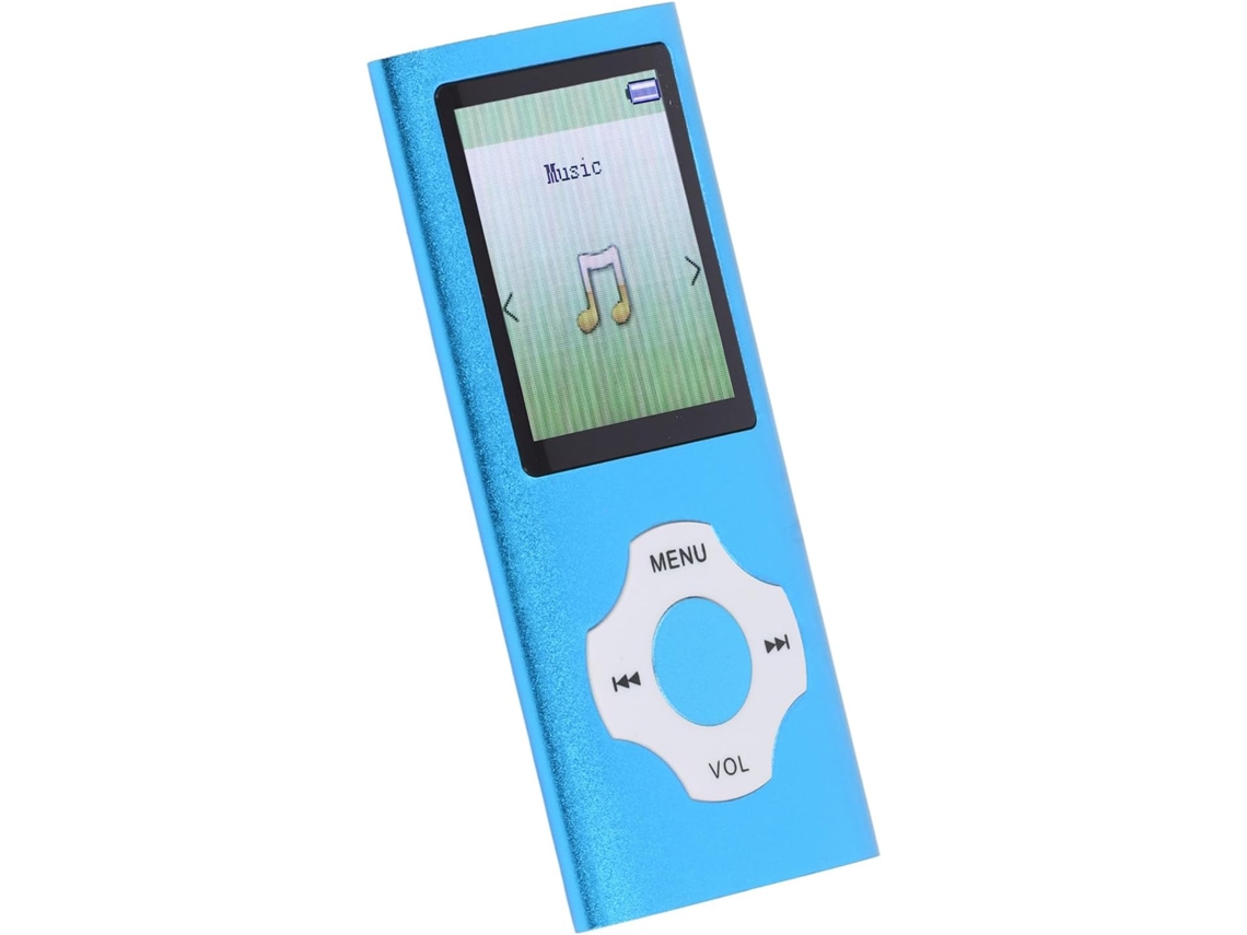 Reprodutor de MP3/MP4 de 16 GB, tela Bluetooth 5.0 de 5 polegadas, 16 GB de armazenamento, slot para cartão de 1,8 GB, entrada de vídeo, Voice Plus