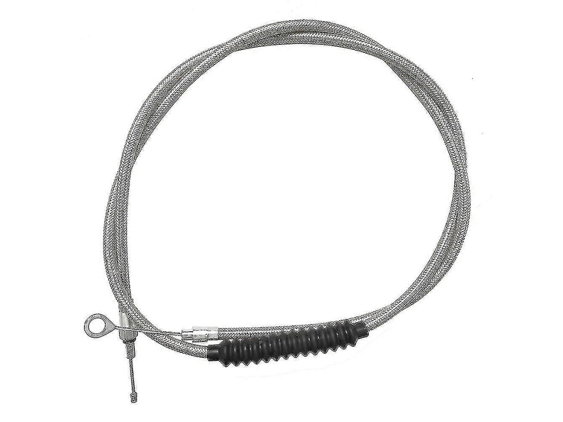Cabo De Embreagem Aço Inoxidável Trançado 74 3/4 Polegadas Para Harley 95 99 Fxd, 93 00 Fxdl, 94 00 Fxdsconv