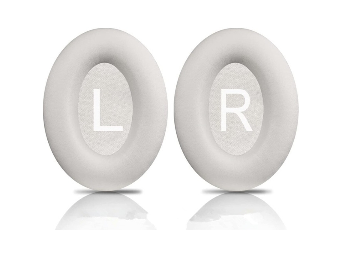 Almofadas de ouvido para Bose Quietcomfort 45 Almofadas de substituição brancas GERTIZ (qc45)