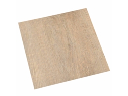 Conjunto 55 Piso Quadrado Vidaxl Castanho Pvc (5,11 M²)