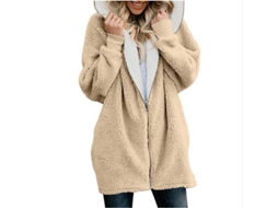 2026 abrigo para Mulheres com Capuz Macio Forrado em Fleece, Jaqueta Outerwear