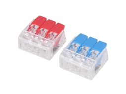 Laxiscreed Terminal De Montagem Spring Para Fios 11-24awg, Conexão Segura E Fácil