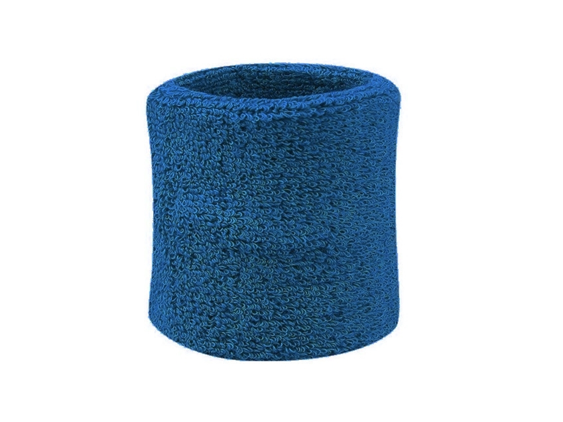 Faixas De Suor - Tornozeleiras Curtas 8cm Pacote Duplo Azul-aquaforge