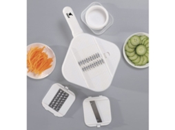 Cortador Multifuncional: Ralar Desfiar e Cortar Simplifique As Tarefas Da Sua Cozinha com O Cortador Multifuncional THULOS . Projetado para Ralar