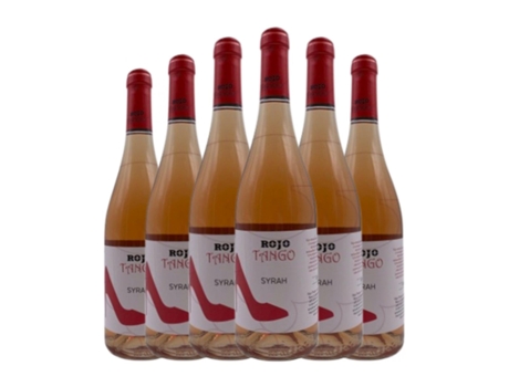 Vinho rosé J. FERNANDO Rojo Tango Rosado Syrah Vino de la Tierra de Castilla Jovem (0.75 L - 6 Unidades)