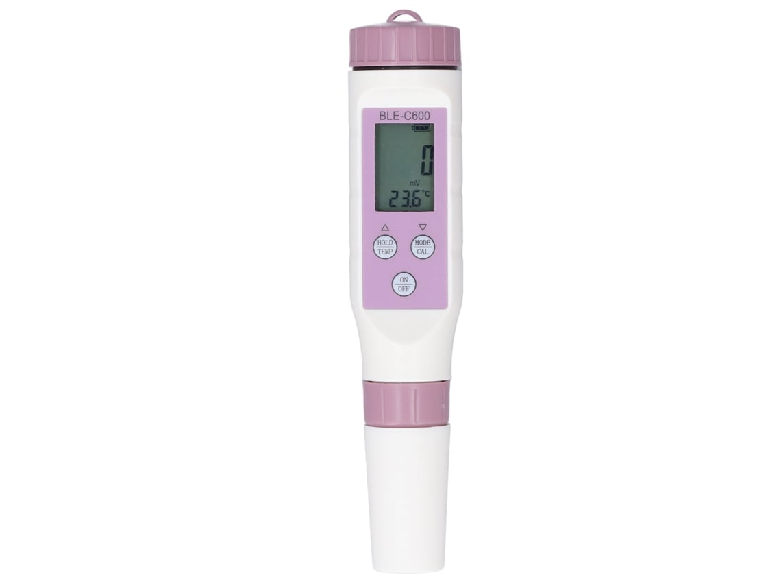 Medidor de pH Digital 7 em 1 Sem Fio com Retroiluminação para Água, Ec, Orp, SG