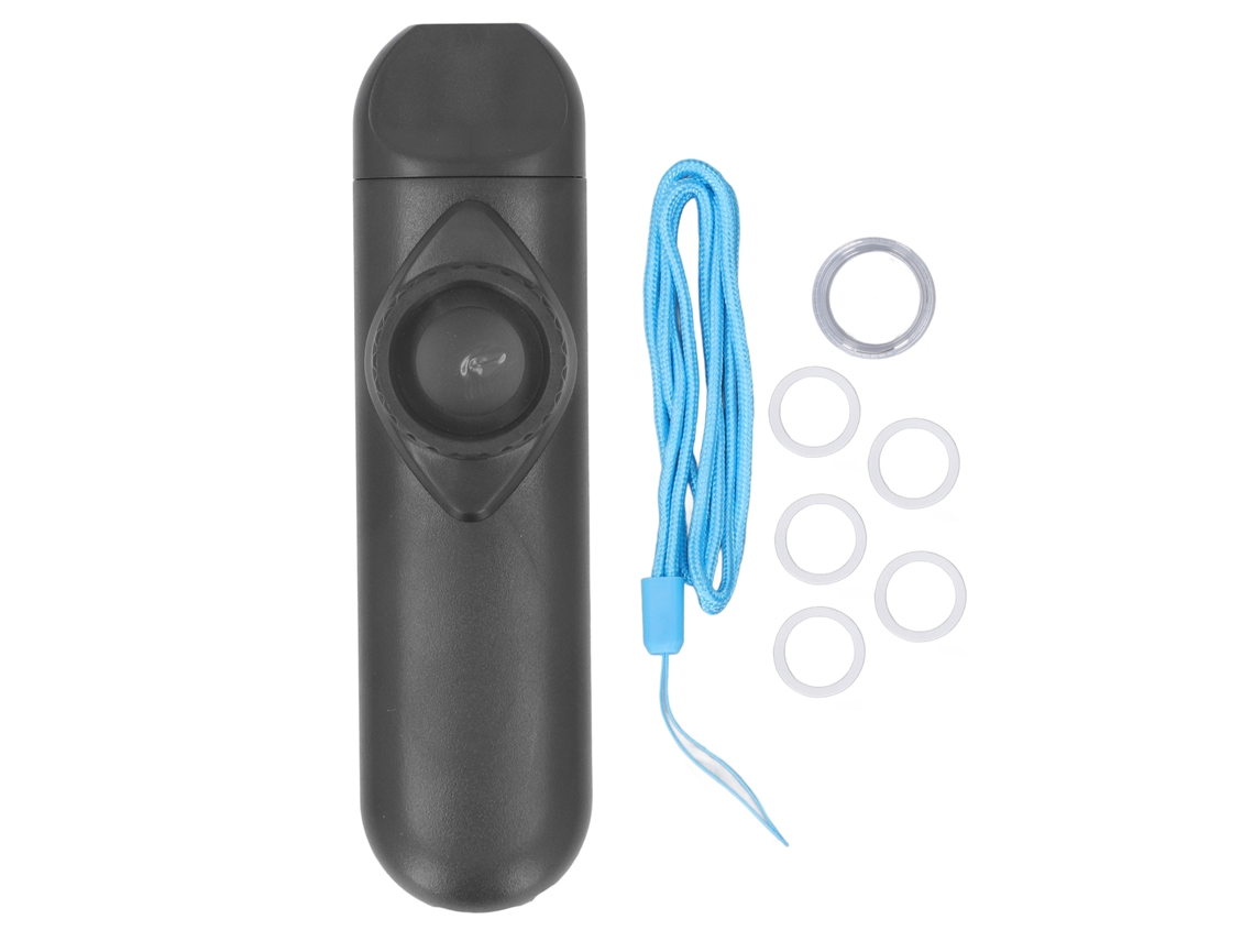 Primerox conjunto de Kazoo Profissional Portátil Instrumento Musical Obsidian Black com Acessórios