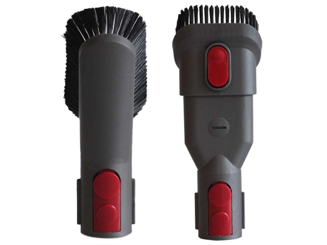 Cabeça de escova macia para dyson v7 v8 v10 v11, acessórios pequenos e ferramenta de combinação de fixação 2 em 1, cabeça de sucção de escova